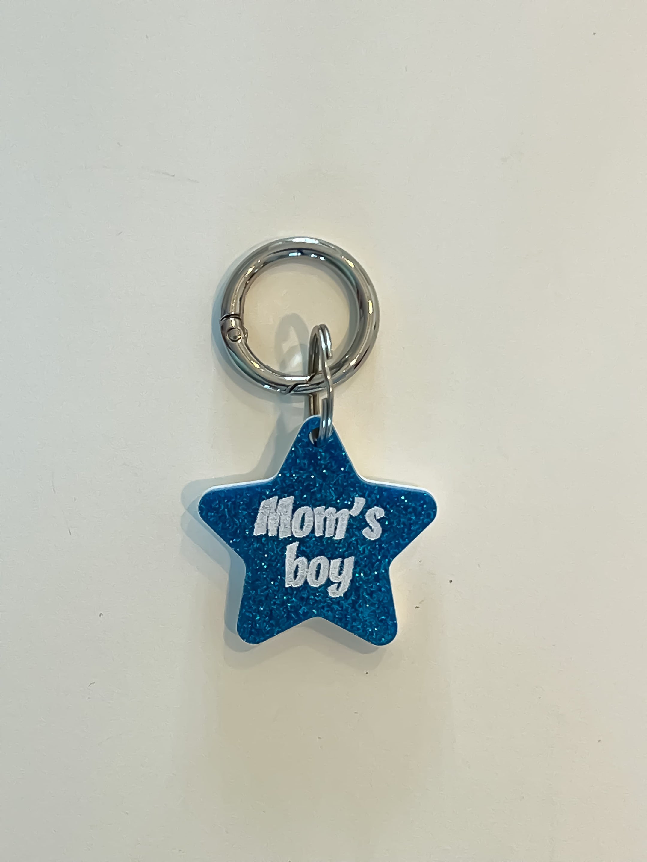 Bark Tag 00017 - Medium Mom's Boy