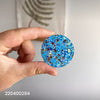 Load image into Gallery viewer, Sale Tag 220400294 - Glitter Tag - Large Blue Gold
