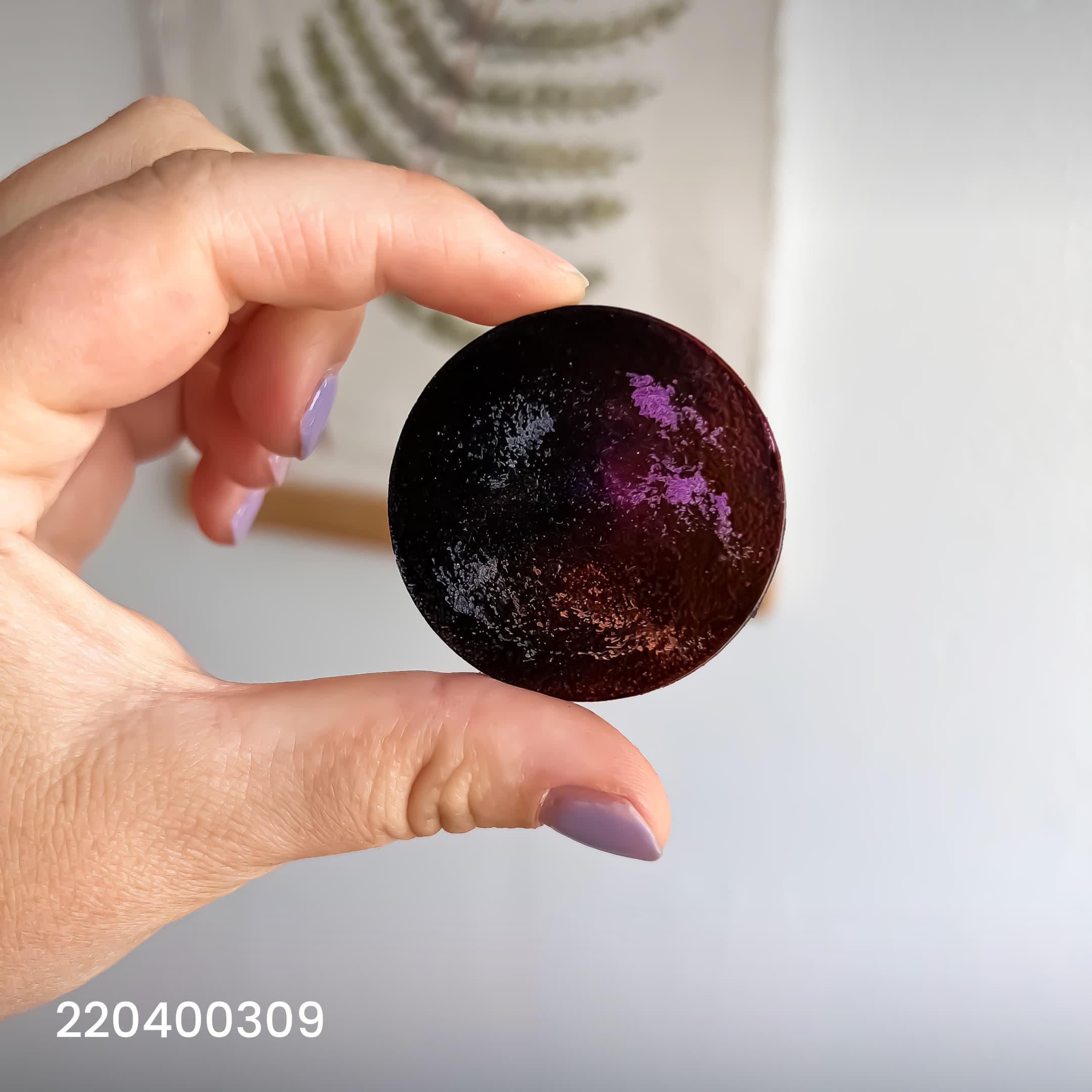 Sale Tag 220400309 - Ink Tag - Large Black Purple Orange