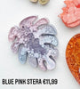 Blue pink Stera Custom Tag - Medium