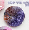 Purple orange Custom Tag - Medium