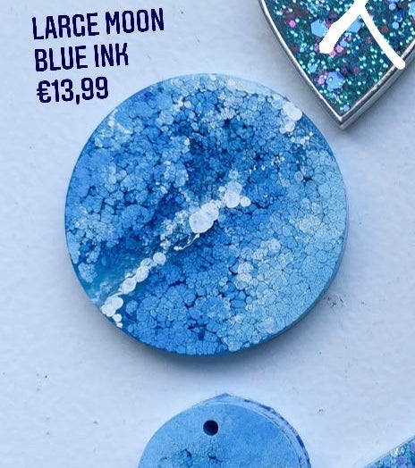 Large Blue Custom Tag - Large