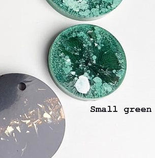 Small Green Custom Tag - Small