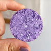 Load image into Gallery viewer, qMedium Green Purple Custom Tag - Medium
