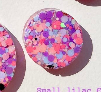 Small Lilac Custom Tag