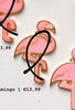 Load image into Gallery viewer, Flamingo one Custom Tag - Medium