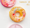 Load image into Gallery viewer, Yellow Donut Custom Tag
