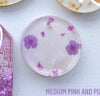 Load image into Gallery viewer, Medium botanical pink purple Custom Tag - Medium