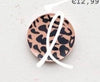 Small Leo Black Custom Tag - Medium