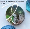 Natures fairy green Custom Tag