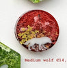 Medium wolf Custom Tag - Medium
