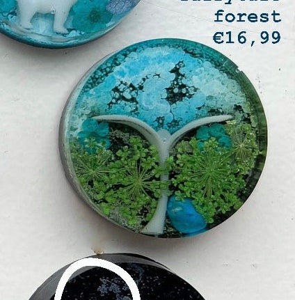 Natures forest fairytale Custom Tag