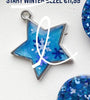 Blue star Custom Tag - Bezel no letter