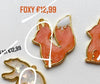 Foxy Custom Tag - Bezel no letter