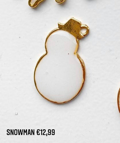 Snowman bezel Custom Tag - Bezel no letter