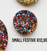 Small festive Custom Tag - Medium