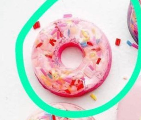 Pink Donut Custom Tag