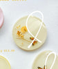 Yellow Beautifly Custom Tag - Medium Large