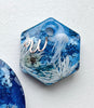 Load image into Gallery viewer, qMedium Large Kwal Mint Blue Custom Tag - Medium Large