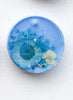 Medium Blue Flora Custom Tag - Medium