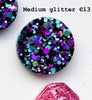 Medium Glitter Custom Tag - Medium