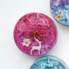 Load image into Gallery viewer, qNatures Fairytale Pink Purple Deer Custom Tag - Medium Large