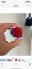 Load image into Gallery viewer, Hexagon flowers Custom Tag - Large