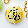 Load image into Gallery viewer, Bee design custom Tag - Large