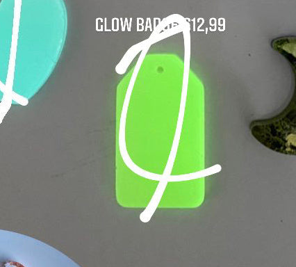 Badge GlowCustom Tag - Medium