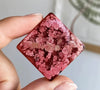 Load image into Gallery viewer, Diamond Saphire Blue Shell Pink Custom Tag - Medium
