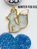 Winter Fox Custom Tag - Bezel no letter