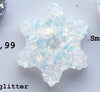 icey snowflake Custom Tag - Medium