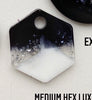 Load image into Gallery viewer, Medium Lux Black white Custom Tag - Medium