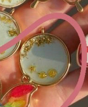 Beach bezel Custom Tag - Medium