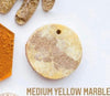 Load image into Gallery viewer, Medium marble yellow Custom Tag - Medium