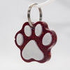 Load image into Gallery viewer, Epyflora Ink Tag - Dark Red Glitter Paw