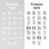 Small bright orange Custom Tag - Small