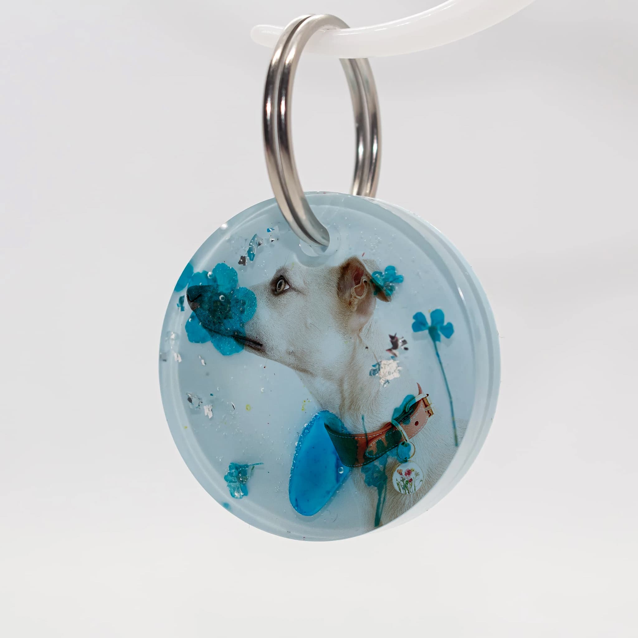 Epyflora Memory Tag - Pastel Blue Botanical