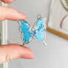 Load image into Gallery viewer, Epyflora Bezel Tag - Blue Butterfly