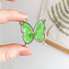 Epyflora Bezel Tag - Green Butterfly